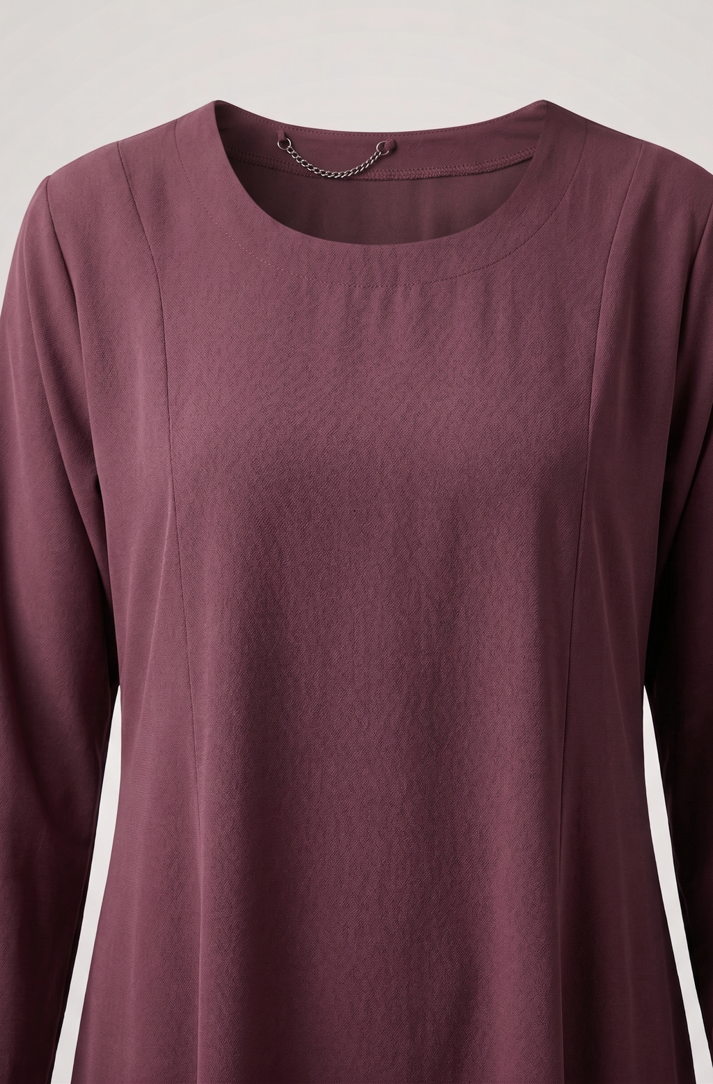 Plum Panel Abaya