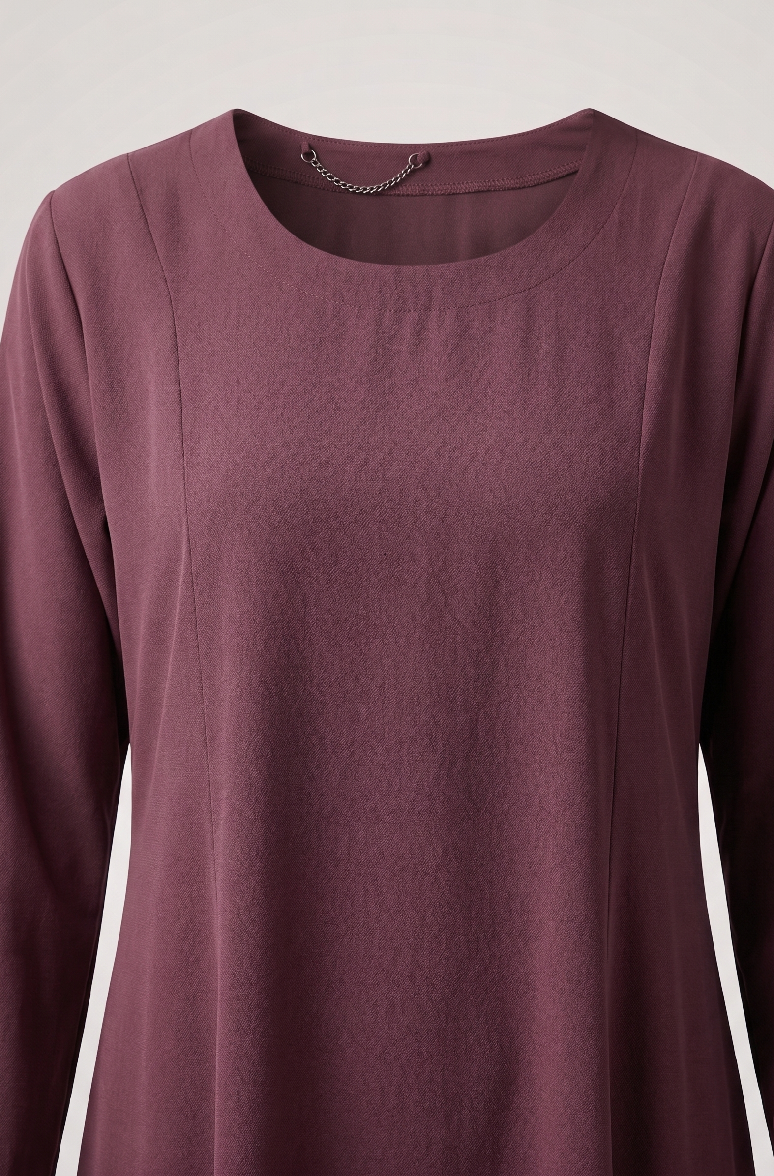 Plum Panel Abaya