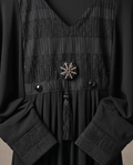 Jersey Embroidered Abaya UK