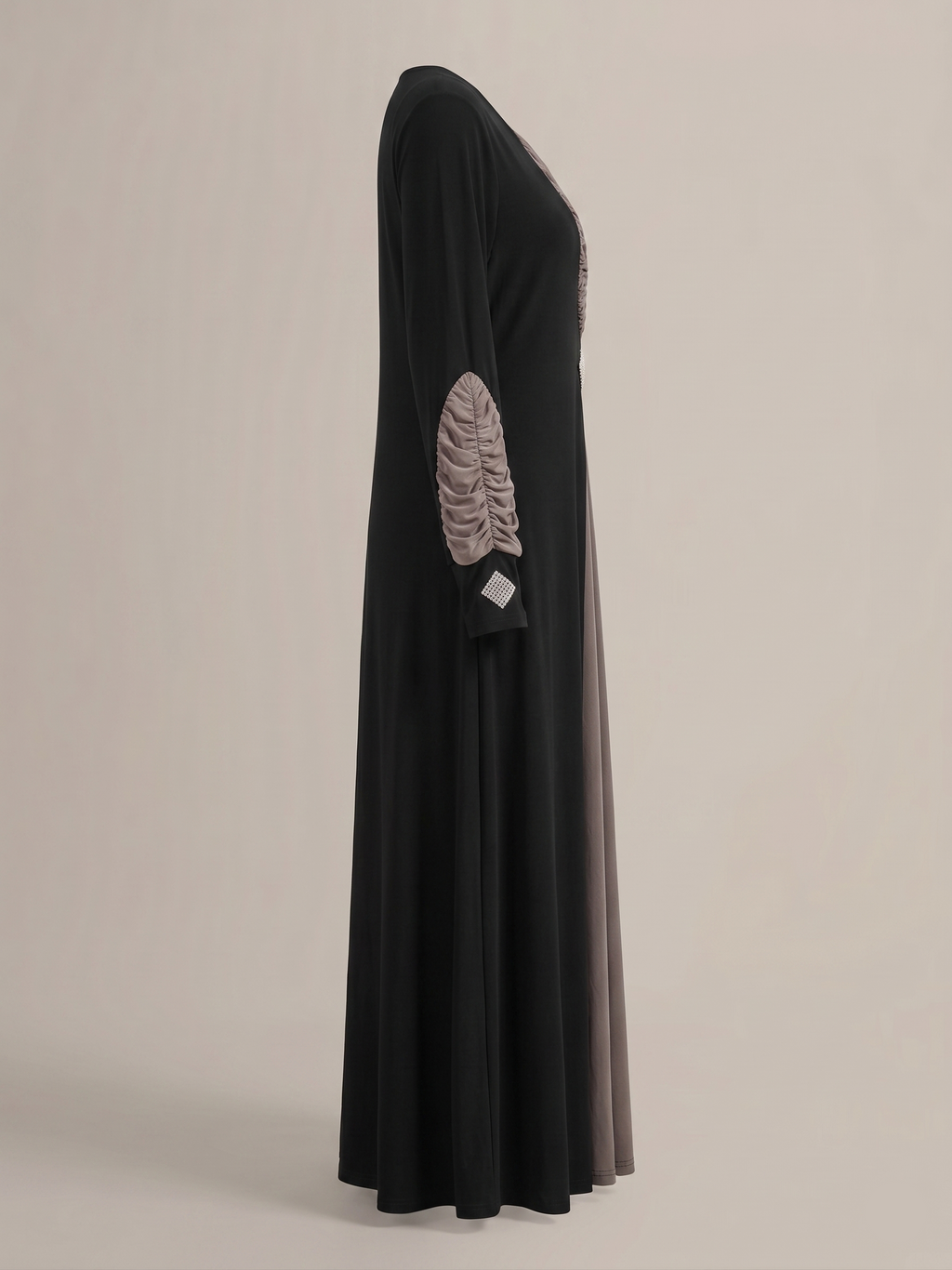 Jersey Ruched Abaya | Maryam's Collection