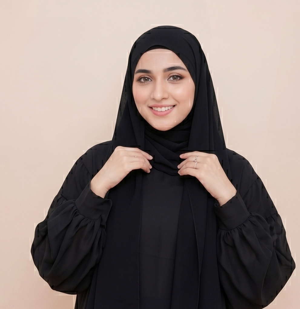 Instant Hijab with Attached Cap | UAE