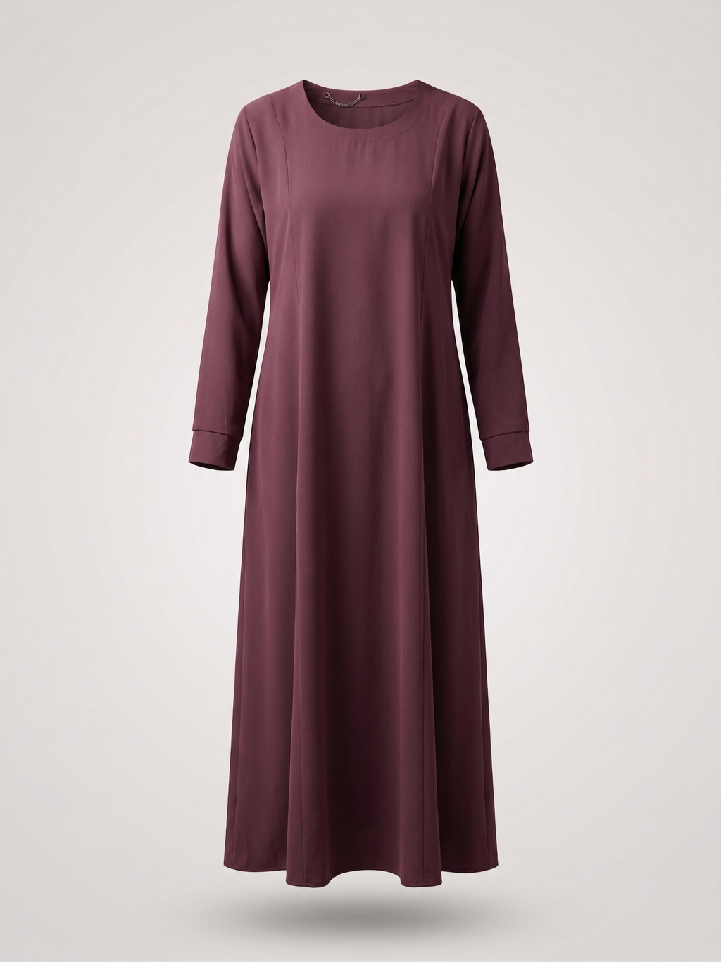 Plum Panel Abaya