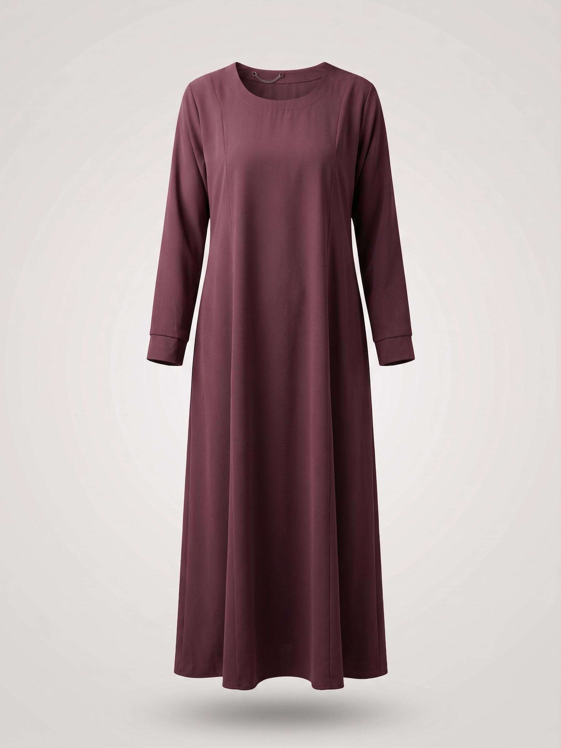 Plum Panel Abaya