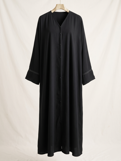 Artisan-Stitched Emirati Abaya UAE