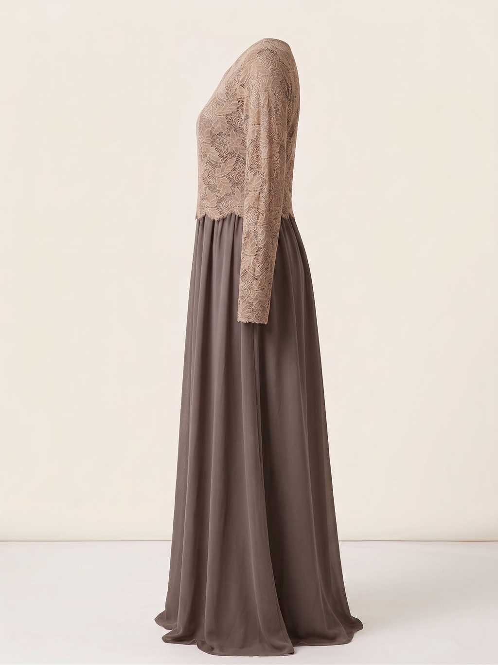 Lace Bodice Turkish Dress
