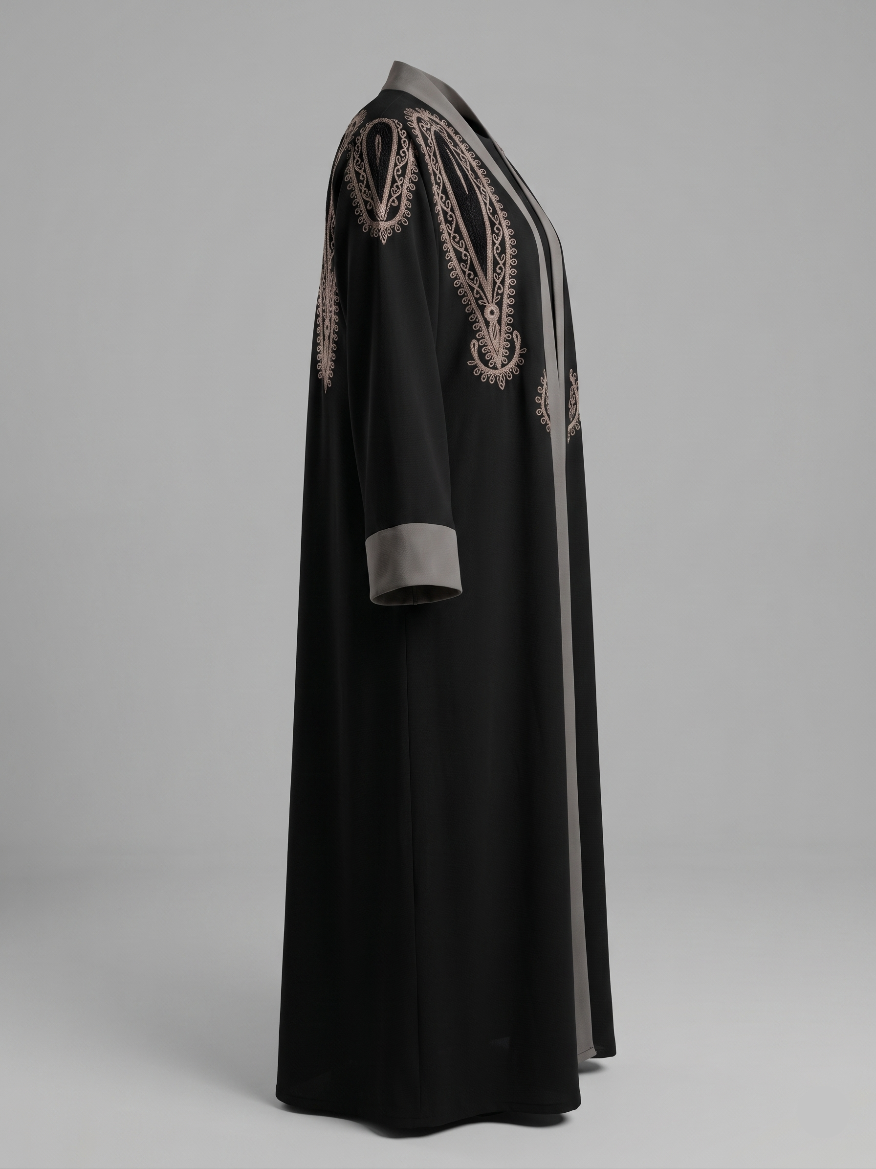 Paisley Embroidered Abaya
