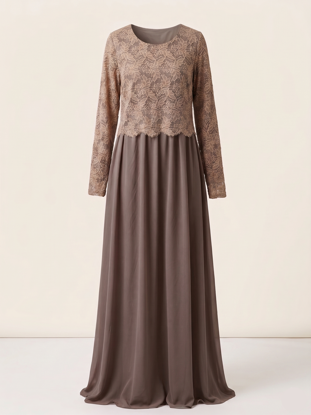 Lace Bodice Turkish Dress