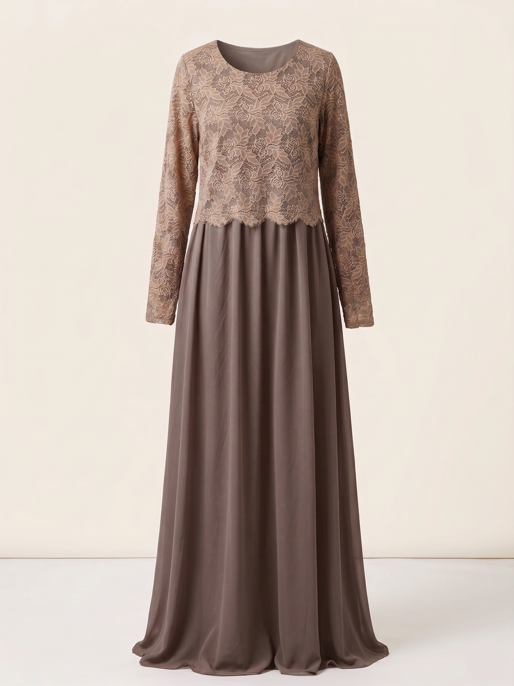 Lace Bodice Turkish Dress