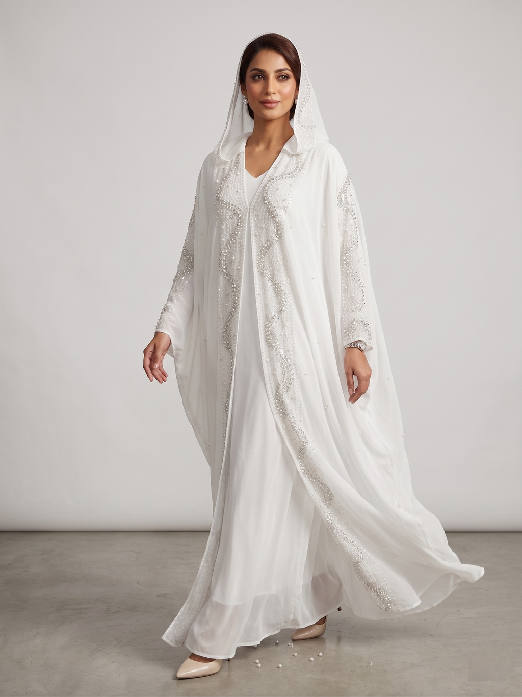 Noor Chiffon Cape Abaya