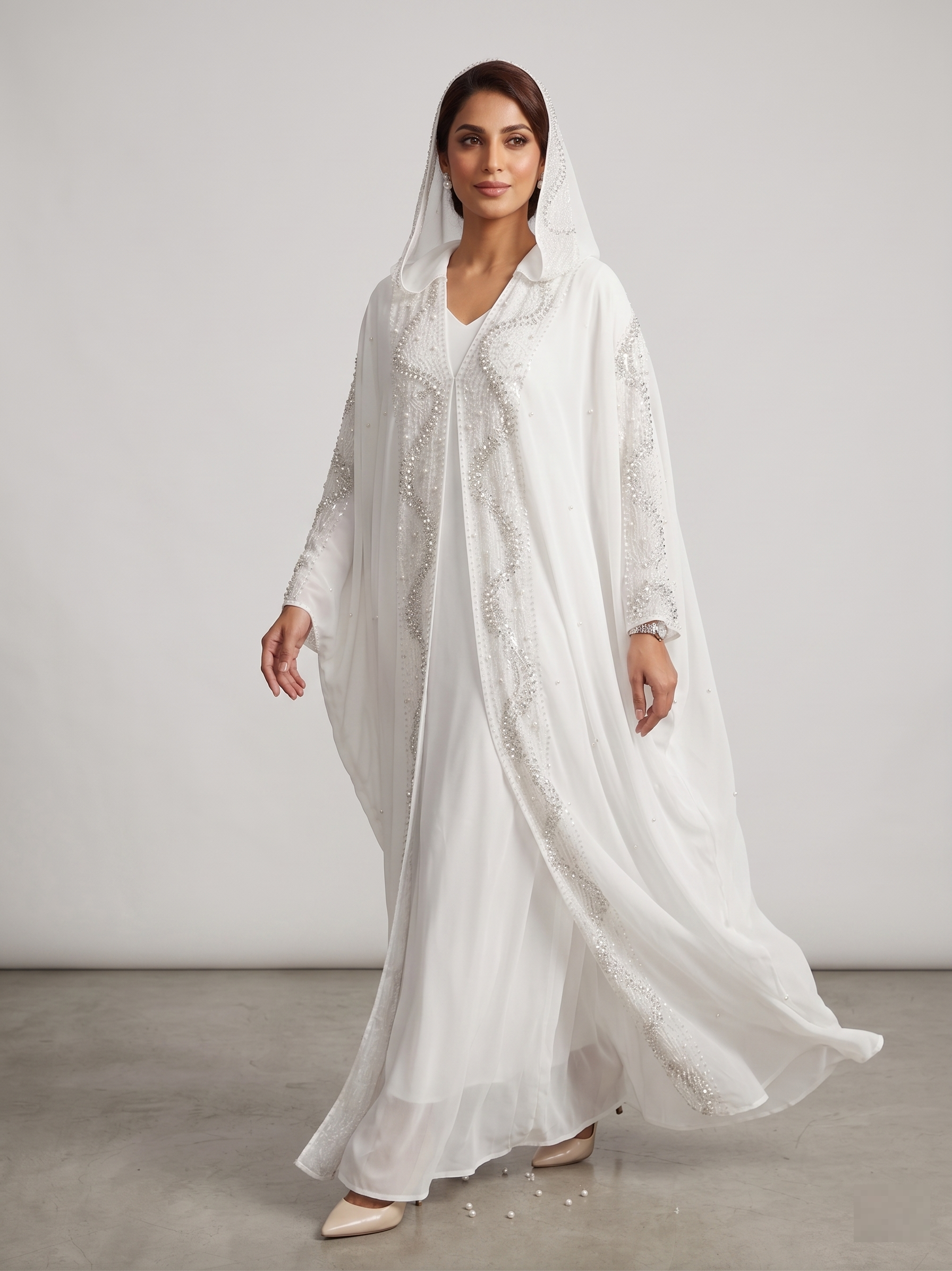 Noor Chiffon Cape Abaya