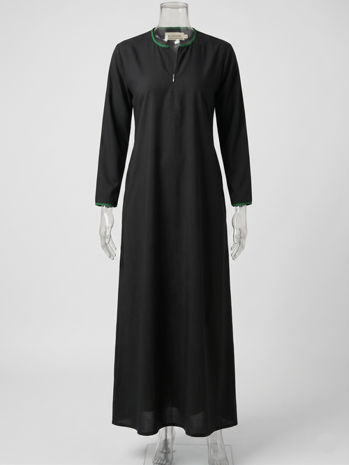 Black Sports Abaya | UK