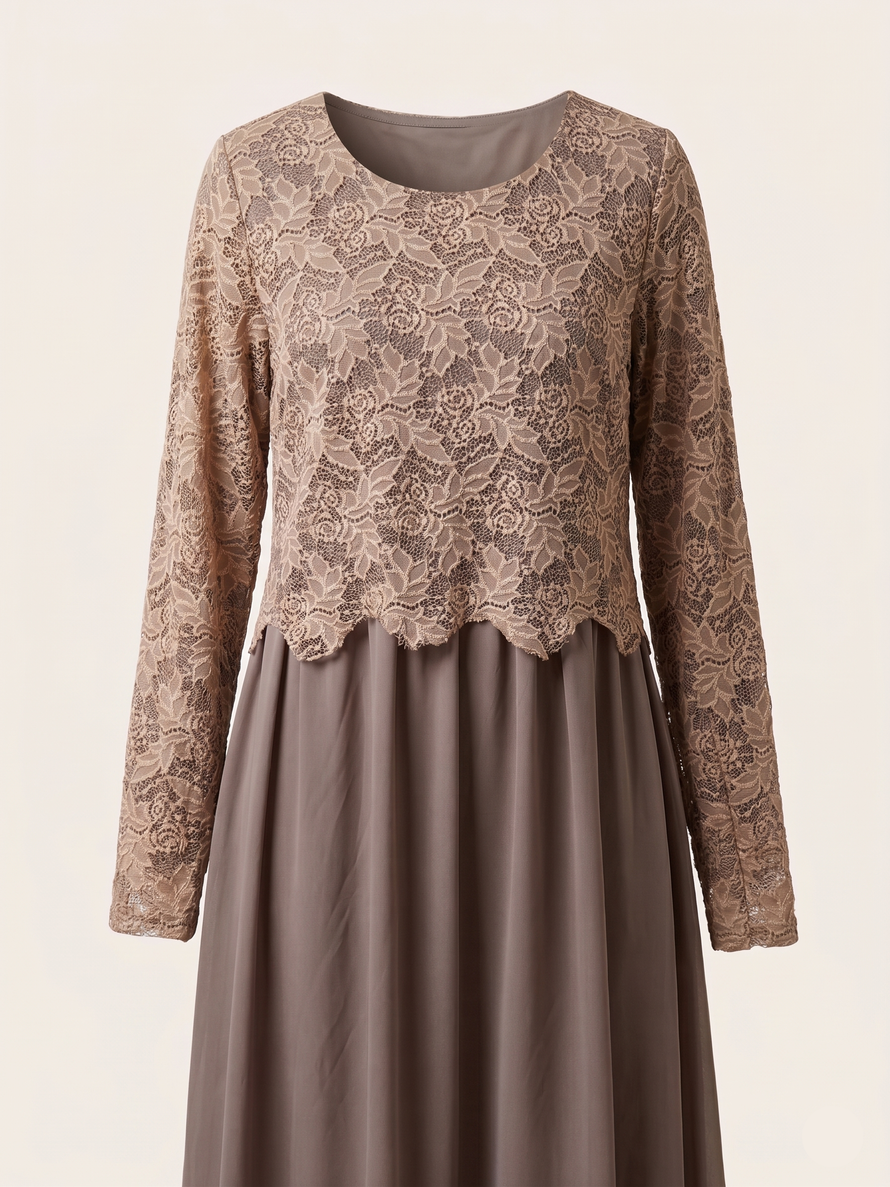 Lace Bodice Turkish Dress