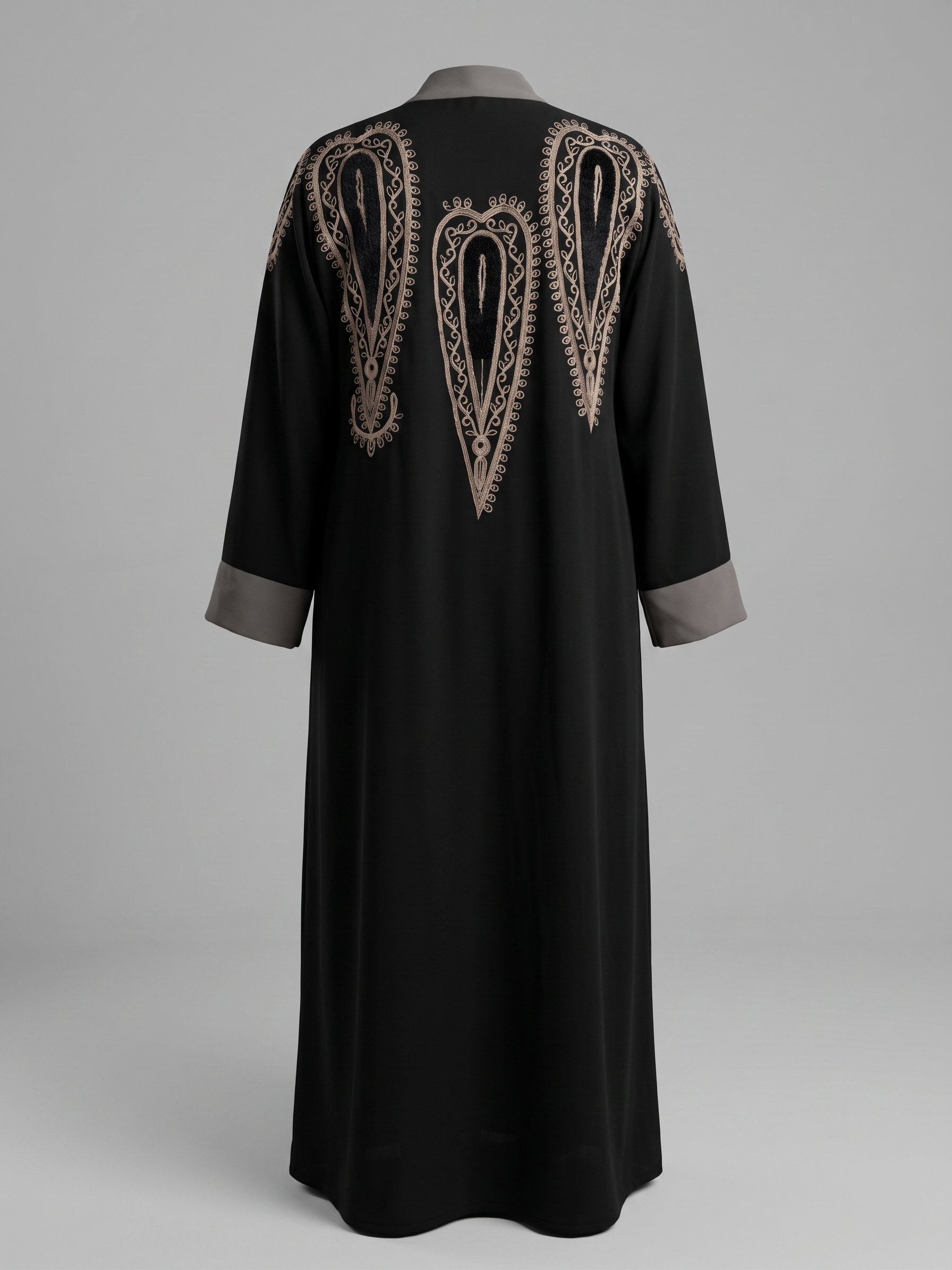 Paisley Embroidered Abaya