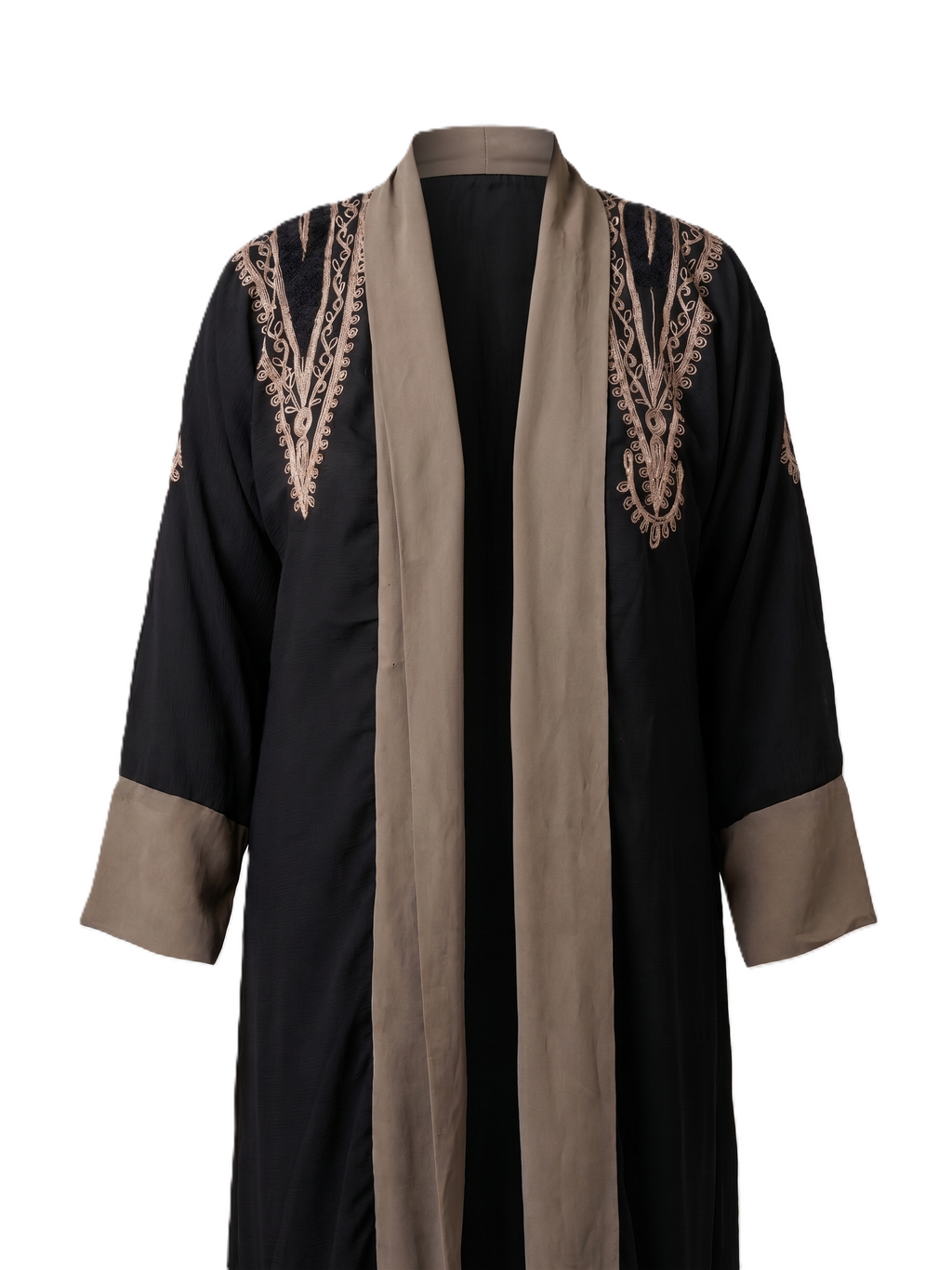 Paisley Embroidered Abaya