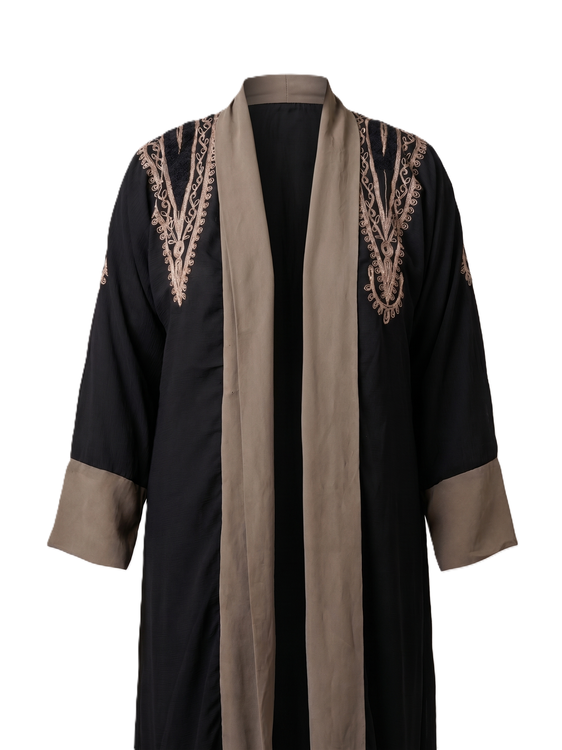 Paisley Embroidered Abaya