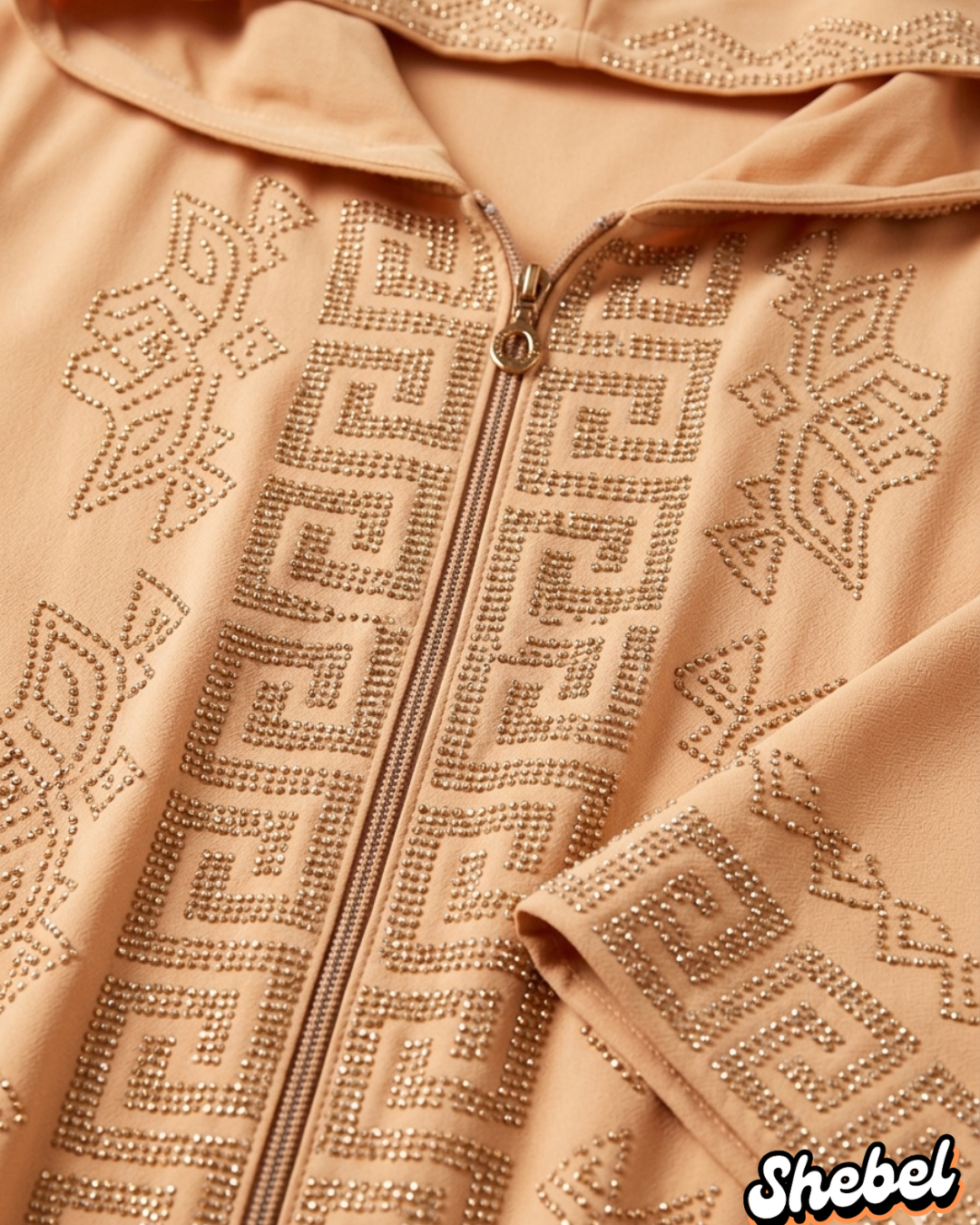 Embellished Hoodie Abaya | UAE