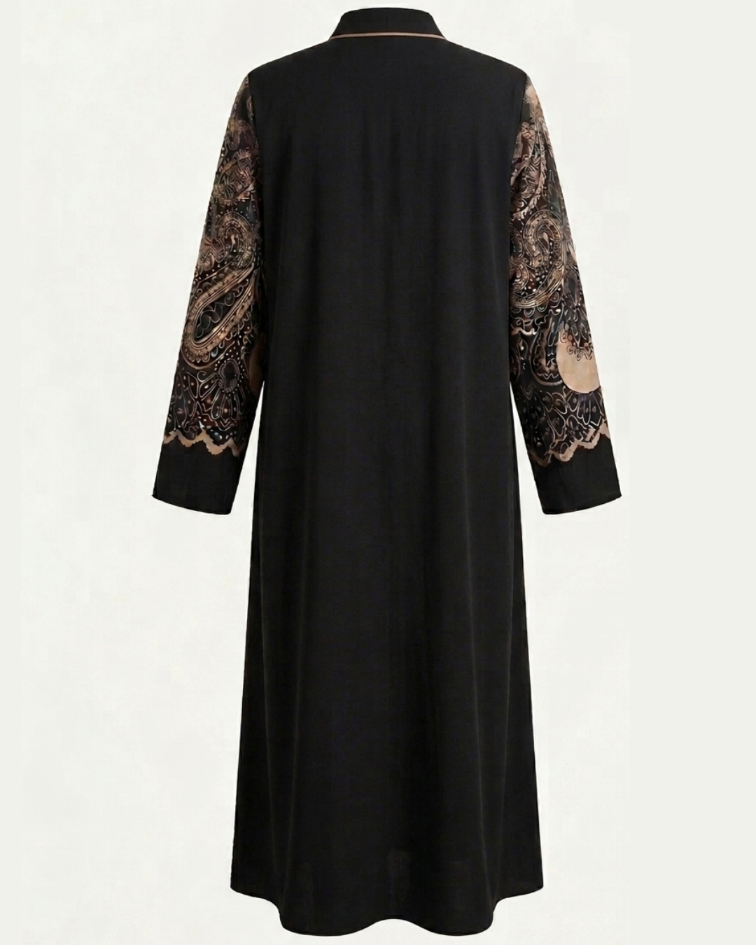 Black Printed Abaya | Jordan