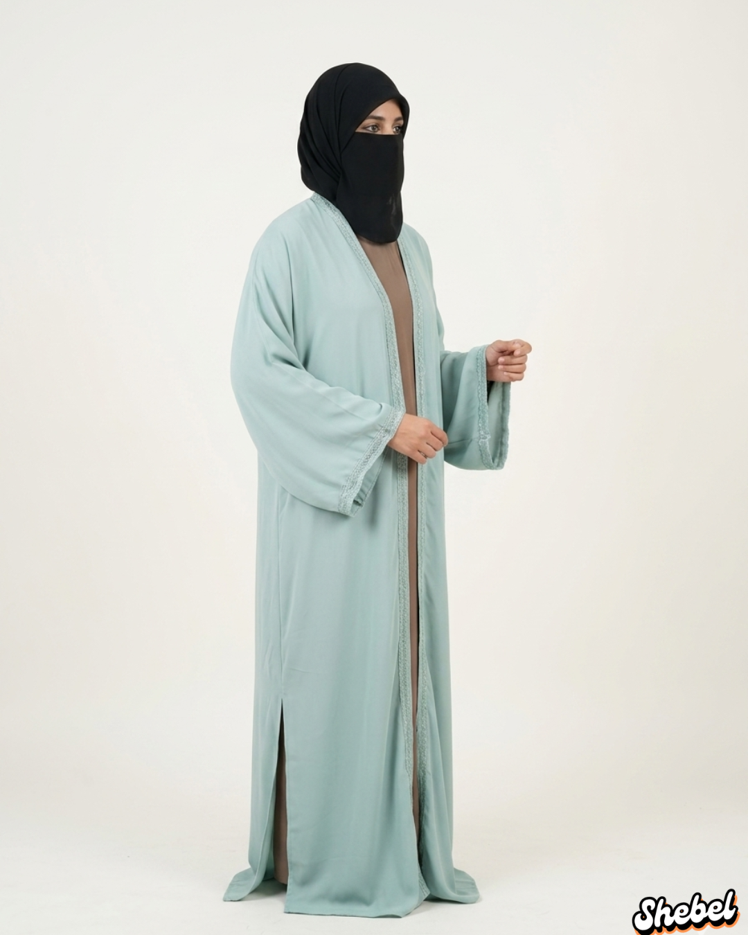 Dusty Aqua Kimono | The Moroccan Touch