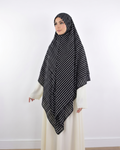 Large Square Striped Scarf