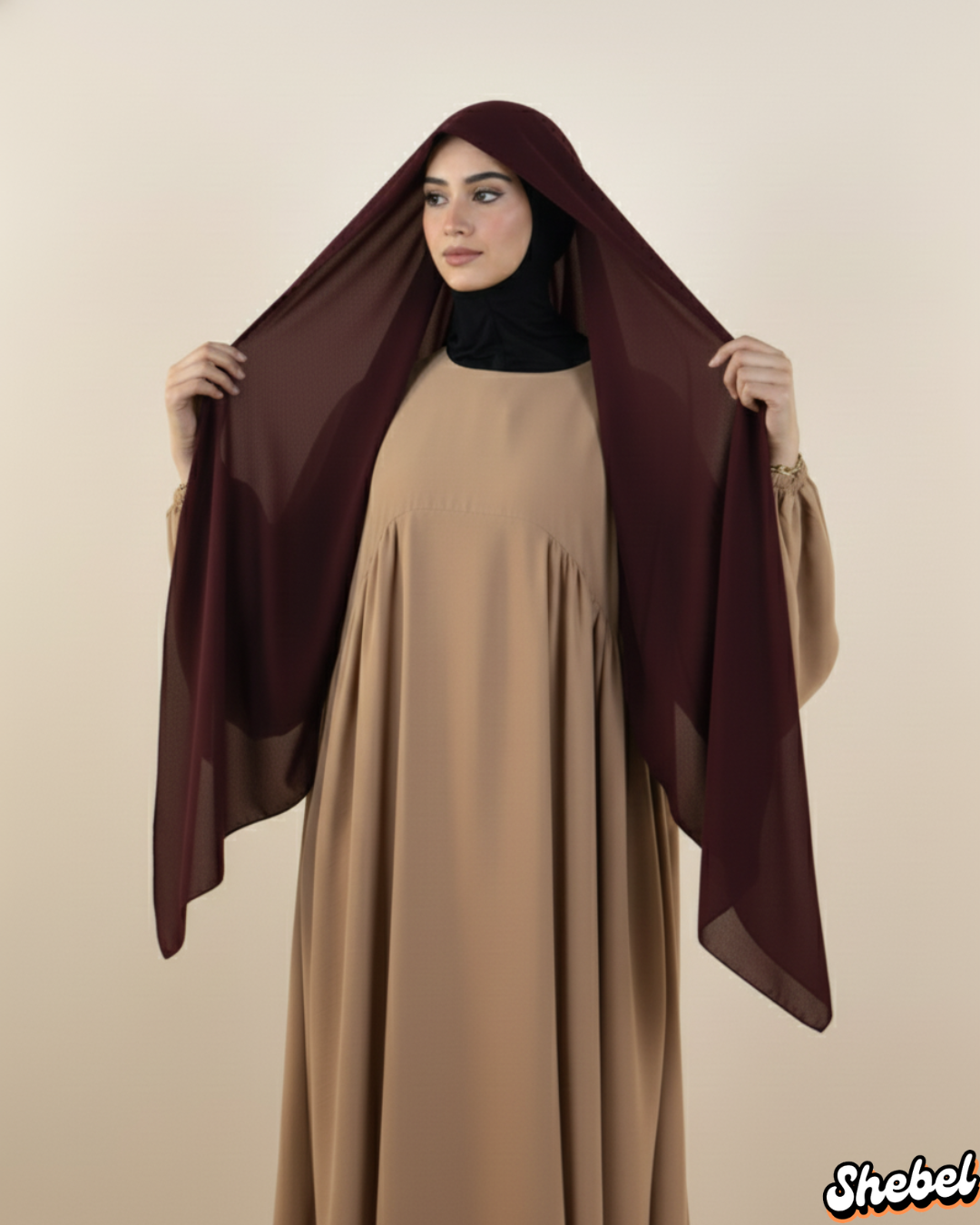 Plain Square Scarf