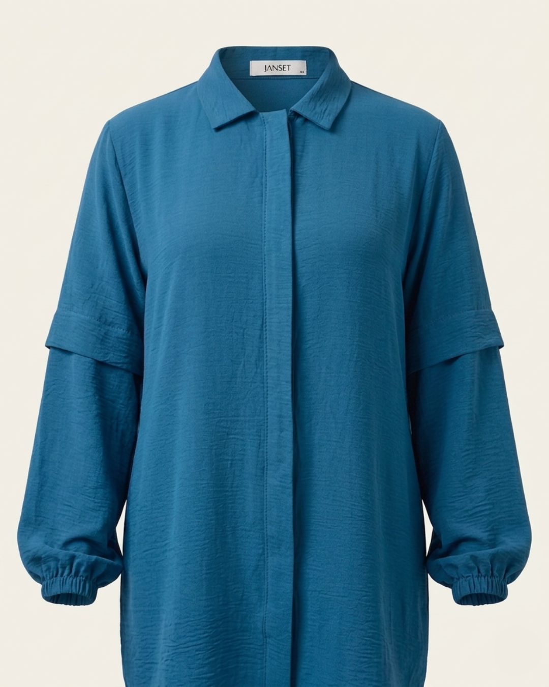 Blue Crepe Abaya | Janset