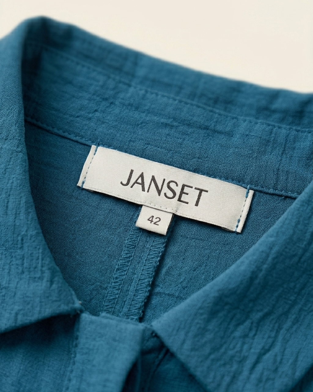 Blue Crepe Abaya | Janset