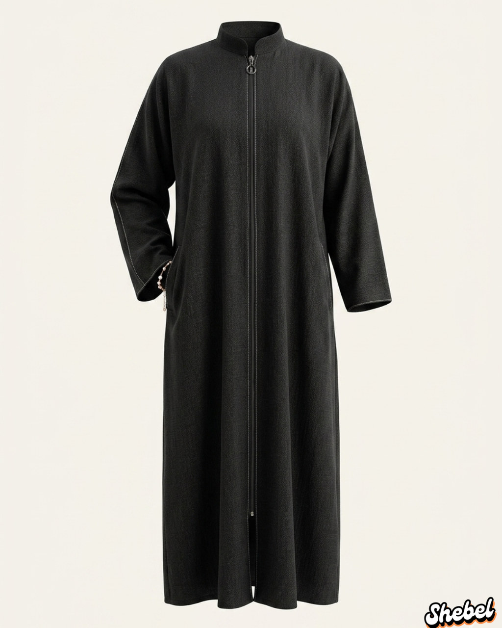 Zip-Up Abaya