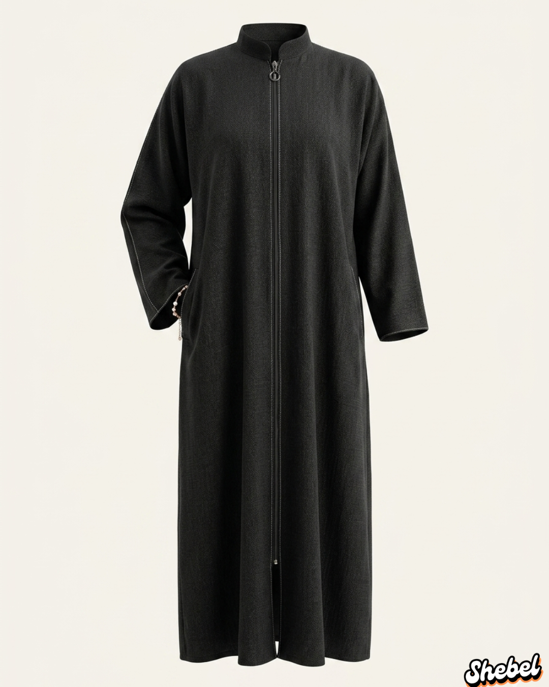 Zip-Up Abaya