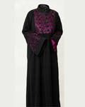 Purple Bloom Turkish Abaya