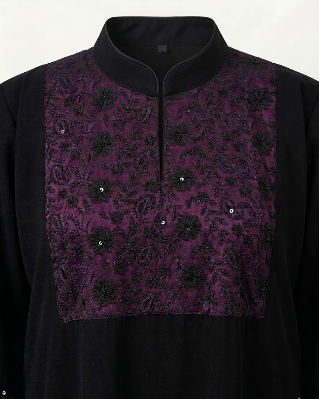 Purple Bloom Turkish Abaya