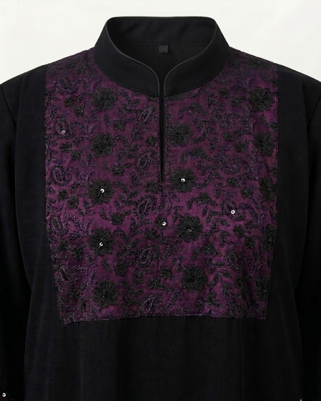Purple Bloom Turkish Abaya