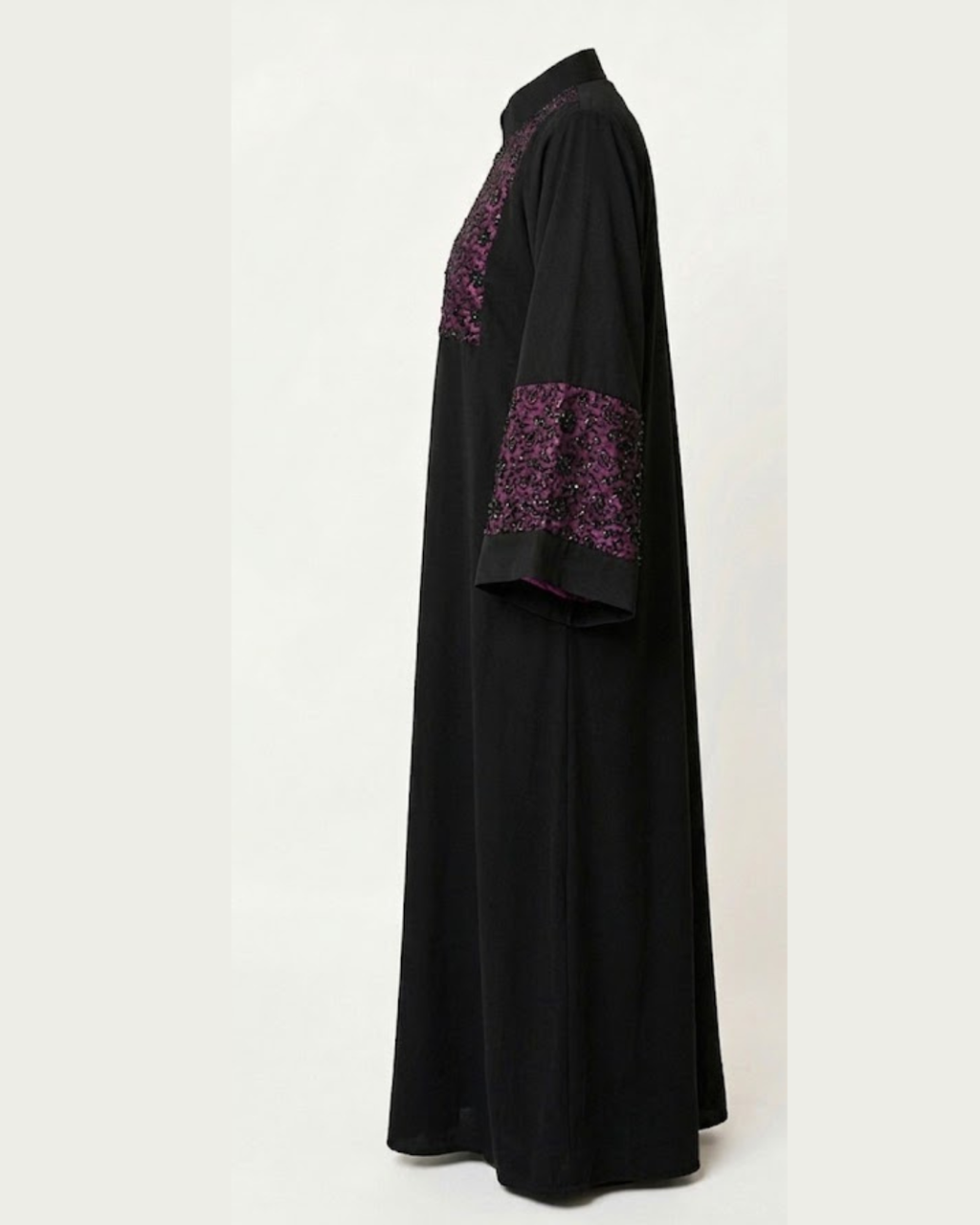 Purple Bloom Turkish Abaya