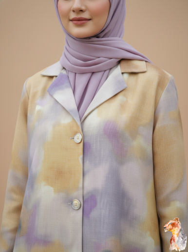 The Shebel's Signature Coat Abaya