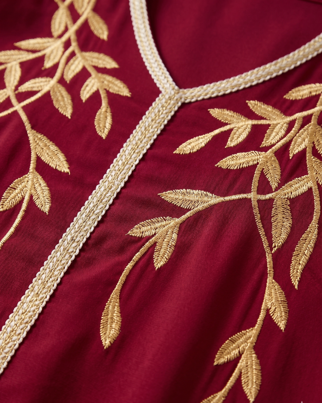 Maroon Jalbab Abaya | SHEIN