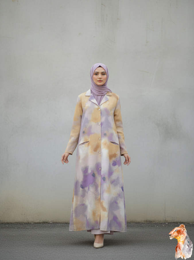 The Shebel's Signature Coat Abaya