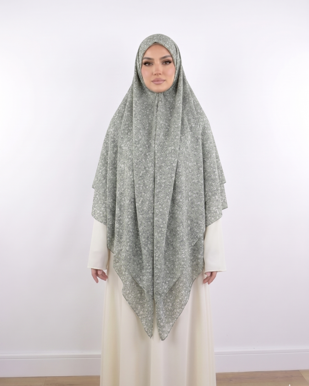 Printed Large Square Scarf