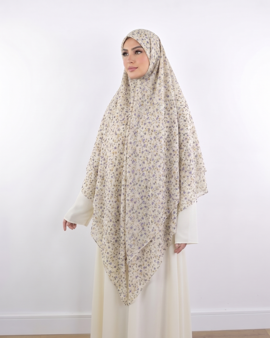 Printed Large Square Scarf