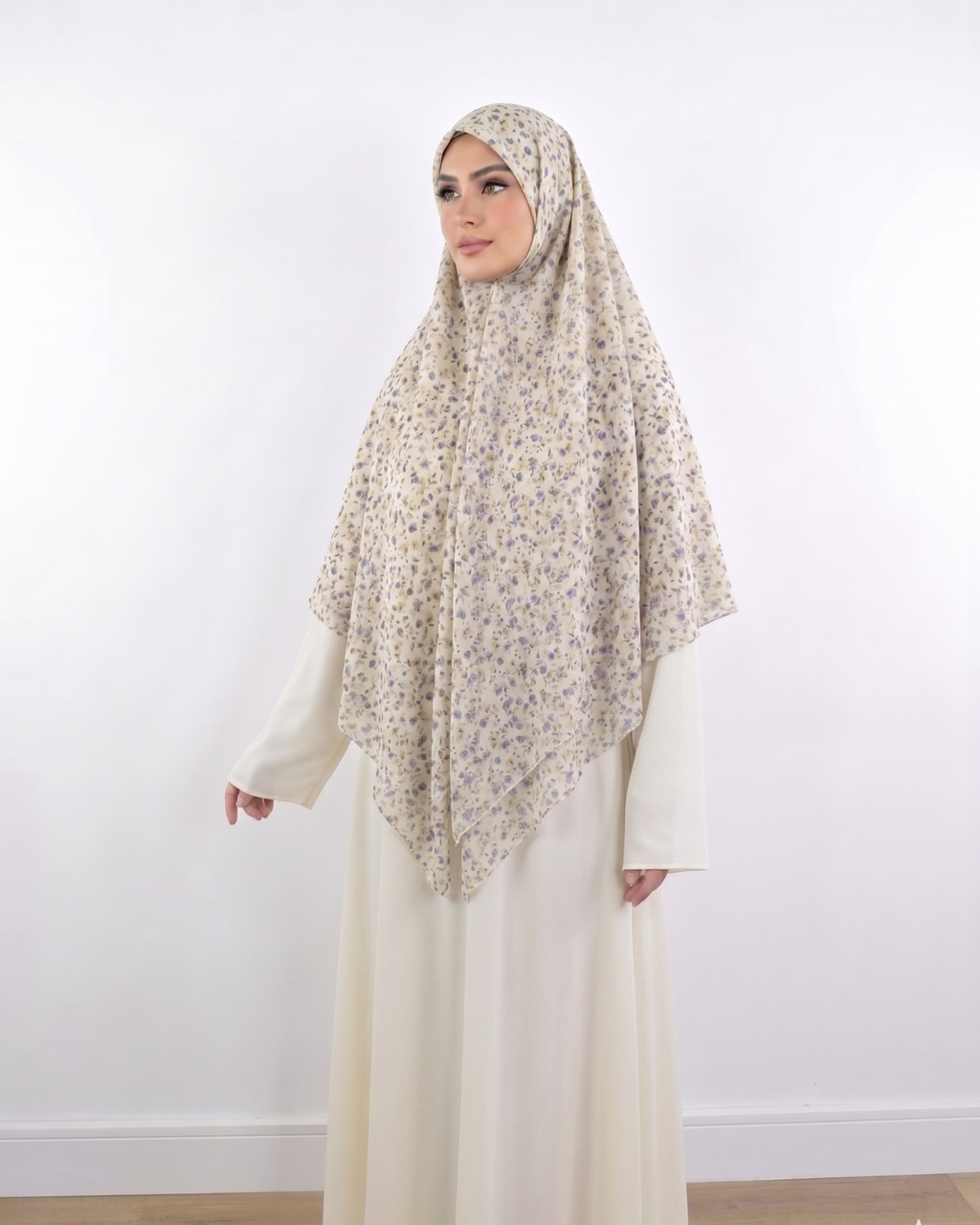 Printed Large Square Scarf