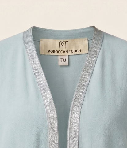 Dusty Aqua Kimono | The Moroccan Touch